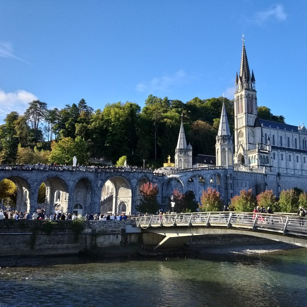 At the Rosary Pilgrimage - Lourdes - October 2019