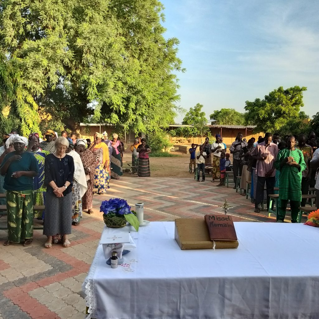 Mass at the Dominican priory - Ouagadougou - Burkina Faso - July 2019