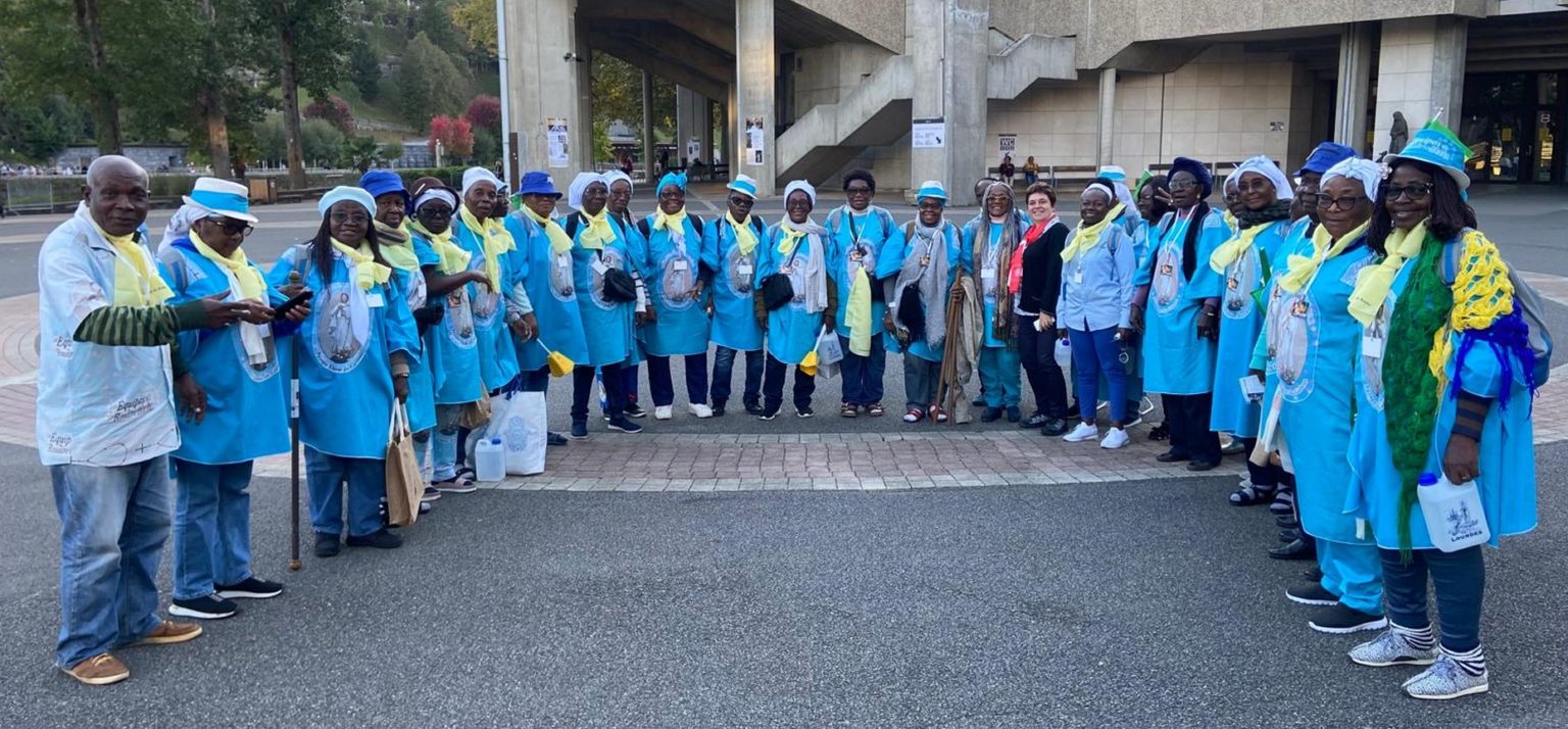 The Rosary Teams from Gabon at the Rosary Pilgrimage – Lourdes – October 2025